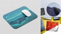 2355+ Mouse Pad Mockup Free Easy Editable