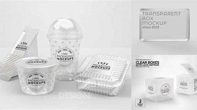 2355+ Transparent Packaging Mockup Elegant Free Graphic Resource