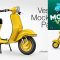 2365+ Vespa Mockup Best for Showcase