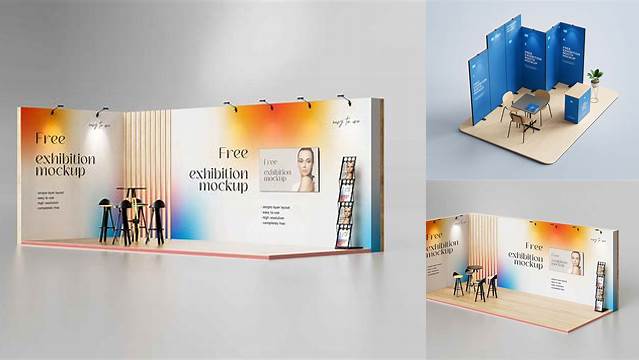 2378+ Exhibition Mockup Free PSD Free Download