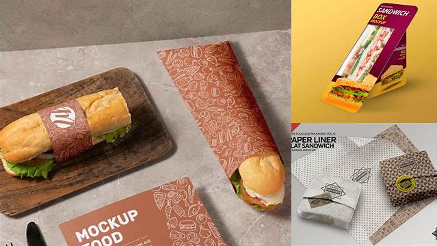 238+ Sandwich Wrap Mockup Mockup File Free Download