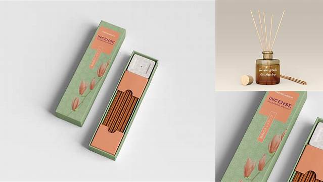 2398+ Incense Sticks Mockup Free PSD for Designers