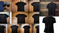 2403+ Black Shirt Mockup Free For Free Download