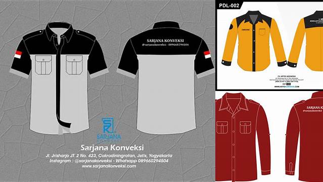 2409+ Baju Pdh Mockup Exclusive Free PSD