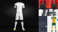 2410+ Football Kit Mockup Psd Include TIFF