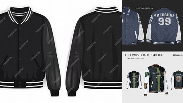 2414+ Varsity Jacket Mockup Digital Download