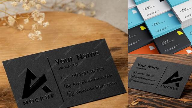 2418+ Stack of Glossy Business Cards PSD Mockup Download Now High-Quality PSD Template