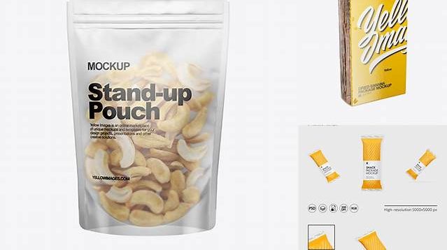 2420+ Dried Banana Package PSD Mockup Modern and Unique Freebie PSD