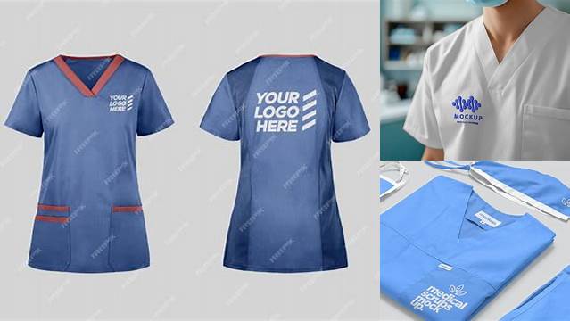 2426+ Medical Scrubs Mockup Exclusive Free PSD Mockups