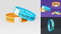 2455+ Event Wristband Mockup Free Psd Digital Download