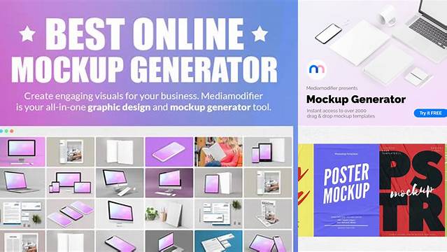 2458+ Free Mockup Generator PSD Free Download