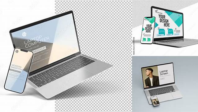 2458+ Phone And Computer Mockup Download Free