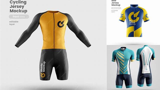 2461+ Bicycle Jersey Mockup Free Best for Showcase