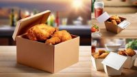 2462+ Fried Chicken Box Mockup For Free Download