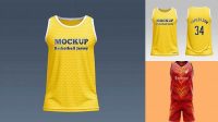 2465+ Basketball Jersey Mockup Template Free Digital Download