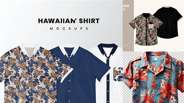 2465+ Hawaiian Shirt Mockup Free Premium PSD Freebie