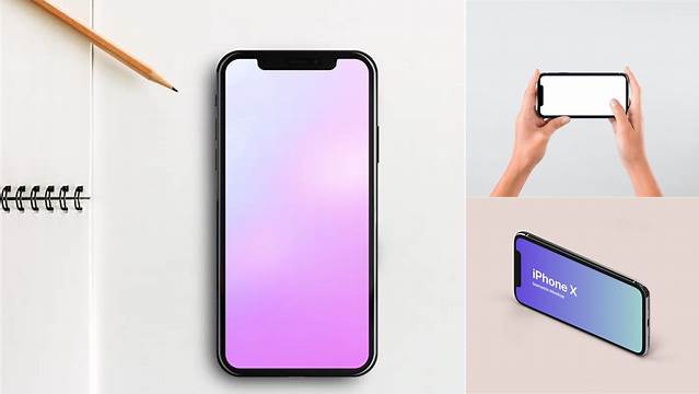 2472+ Iphone Mockup Horizontal Easy Editable