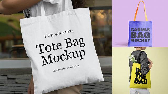 2474+ Tote Bag Mockup Online Download Free