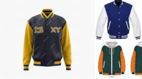 2477+ Letterman Jacket Mockup High-Quality Editable PSD