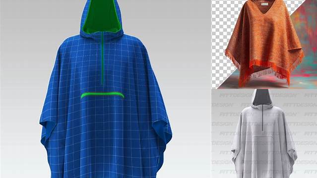 2478+ Mockup Poncho Versatile Mockup for Designers