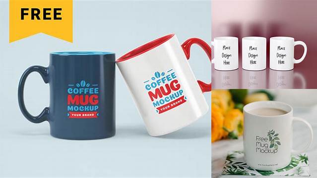 2482+ Full Wrap Mug Mockup Free PSD Free Download