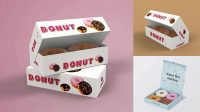 2488+ Donuts Box Mockup For Free Download