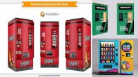 2492+ Vending Machine Mockup Include TIFF