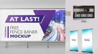 2492+ Web Banner Mockup Advanced Editable PSD