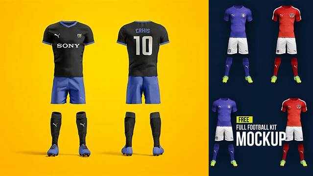 250+ Mockup Uniforme De Futbol Free Premium Design Freebie