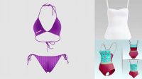 2500+ Swimsuit Mockup Free Psd Layered PSD File