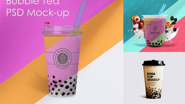 2512+ Boba Mockup Advanced Editable PSD