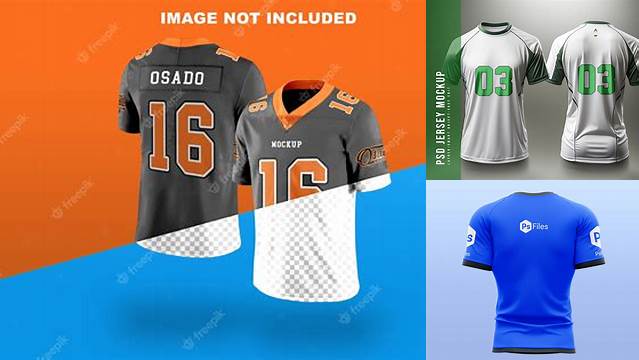 2514+ Football Jersey Mockup Psd Free High-Quality Editable PSD