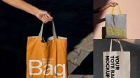 2516+ Tote Bag Mockup Layered PSD File