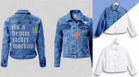 2520+ Jean Jacket Mockup For Free Download