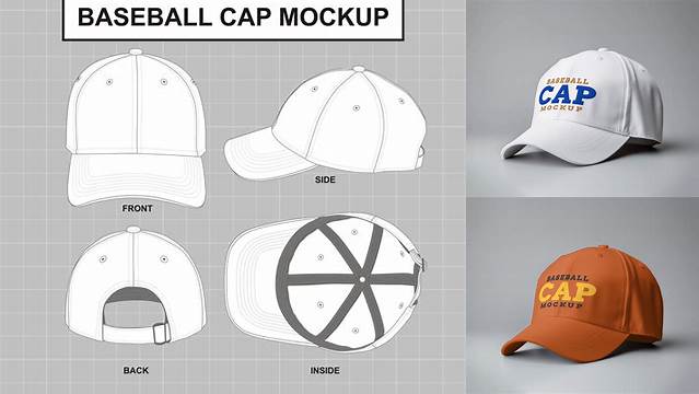 2524+ Baseball Cap Mockup Hight Resolution