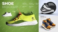 2525+ Sneaker Mockup Modern Design PSD