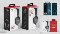 253+ Headphone Packaging Mockup Free Editable Photoshop Template