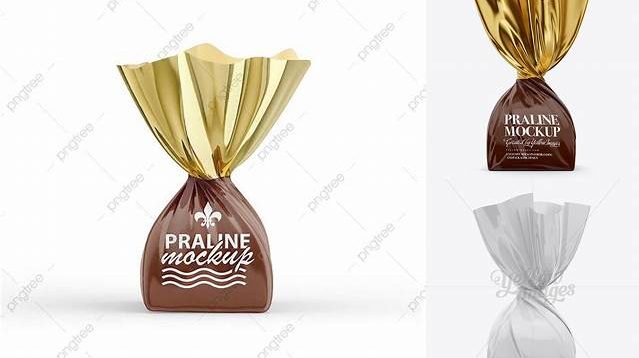 2533+ Twist Wrap Chocolate PSD Mockup Free Premium Photoshop Template Download