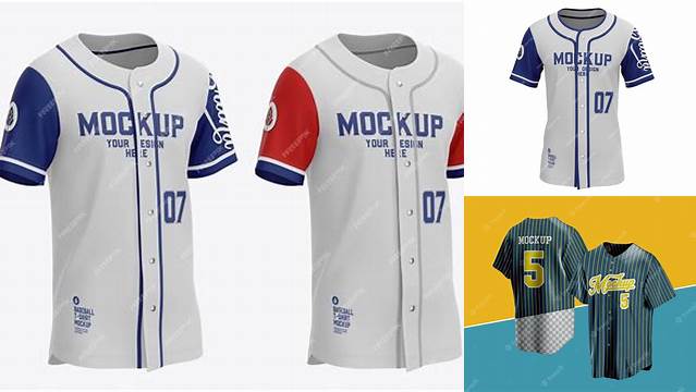 254+ Baseball Tshirt Mockup Free PSD