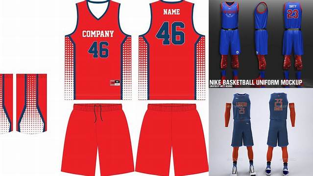 2547+ Basketball Uniform Mockup Free Best for Showcase