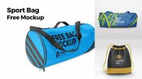 256+ Sports Bag Mockup PSD Download