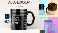 2560+ Mug Animated Mockup Digital Download