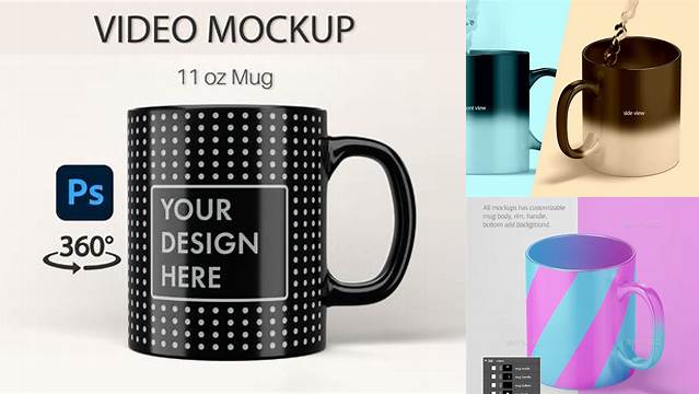 2560+ Mug Animated Mockup Digital Download