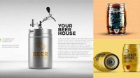 2563+ 20L Beer Keg PSD Mockup Download Exclusive PSD Mockups