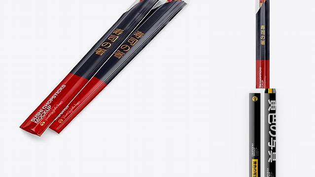 2564+ Chopsticks in Glossy Pack Elegant Photoshop Mockup