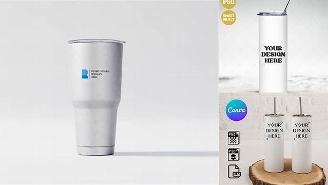 2565+ Mockup Tumbler Digital Download