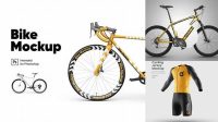 2566+ Cycling Mockup Psd Free PSD Free Download