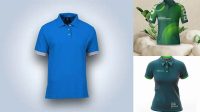 2572+ Polo Shirt Mockup Free Download Layered PSD File