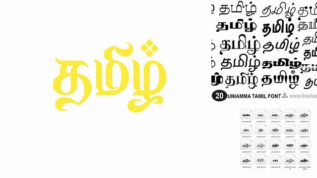 2572+ Tamil Font Zip File Download Custom Mockup Graphic Design