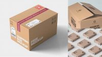 2578+ Corrugated Box Mockups Free Download Design Mockup